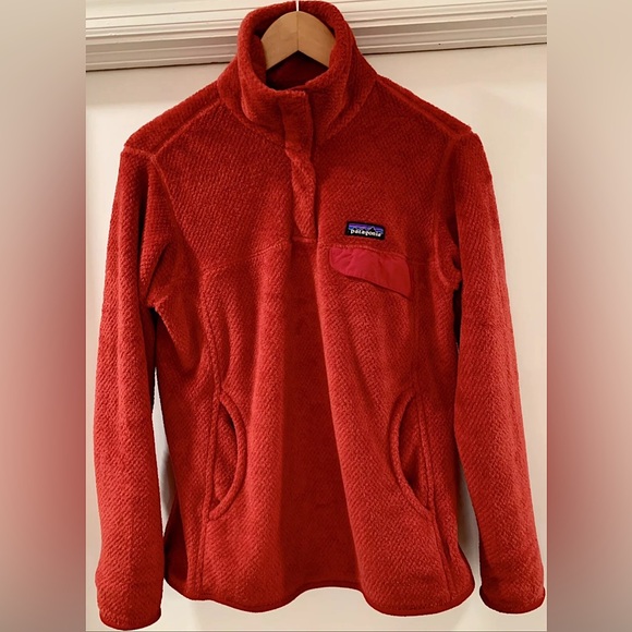 PATAGONIA Retool Fleece Pullover Gorgeous Red Chili🌶️ - Picture 5 of 7